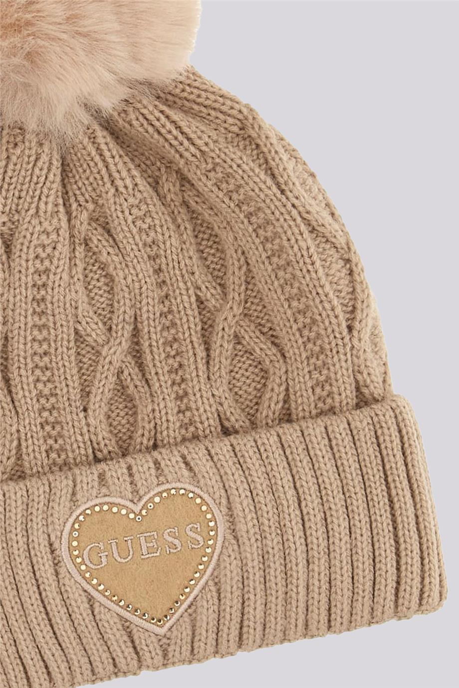 Guess Kız Çocuk Bej BereGuess Kız Çocuk Bej Bere