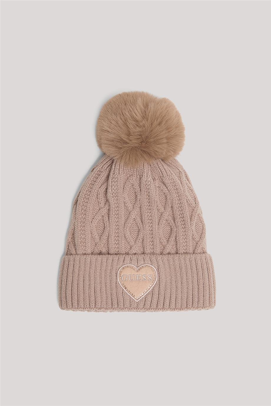 Guess Kız Çocuk Bej BereGuess Kız Çocuk Bej Bere
