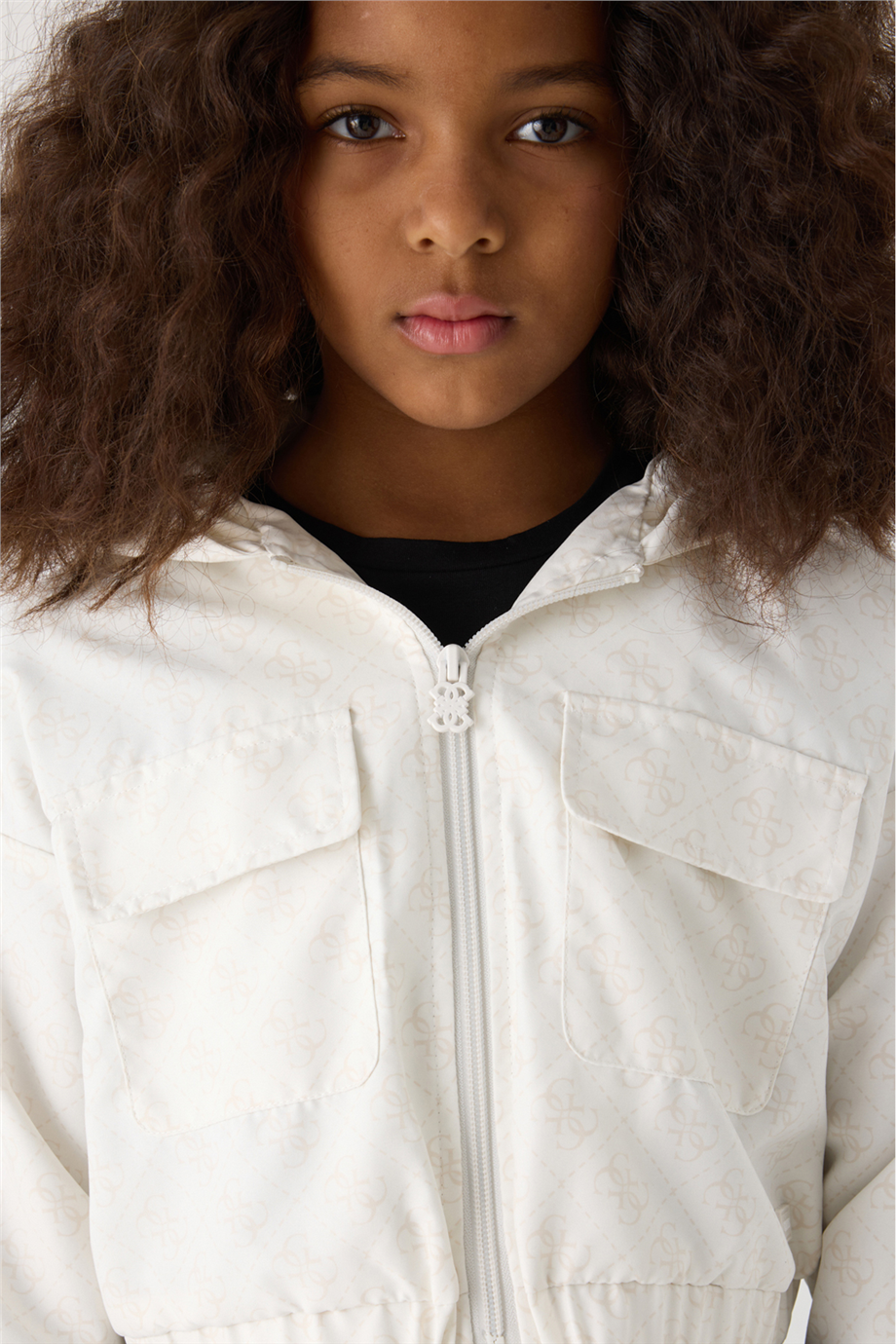 Guess Girl Beige WindbreakerGuess Girl Beige Windbreaker