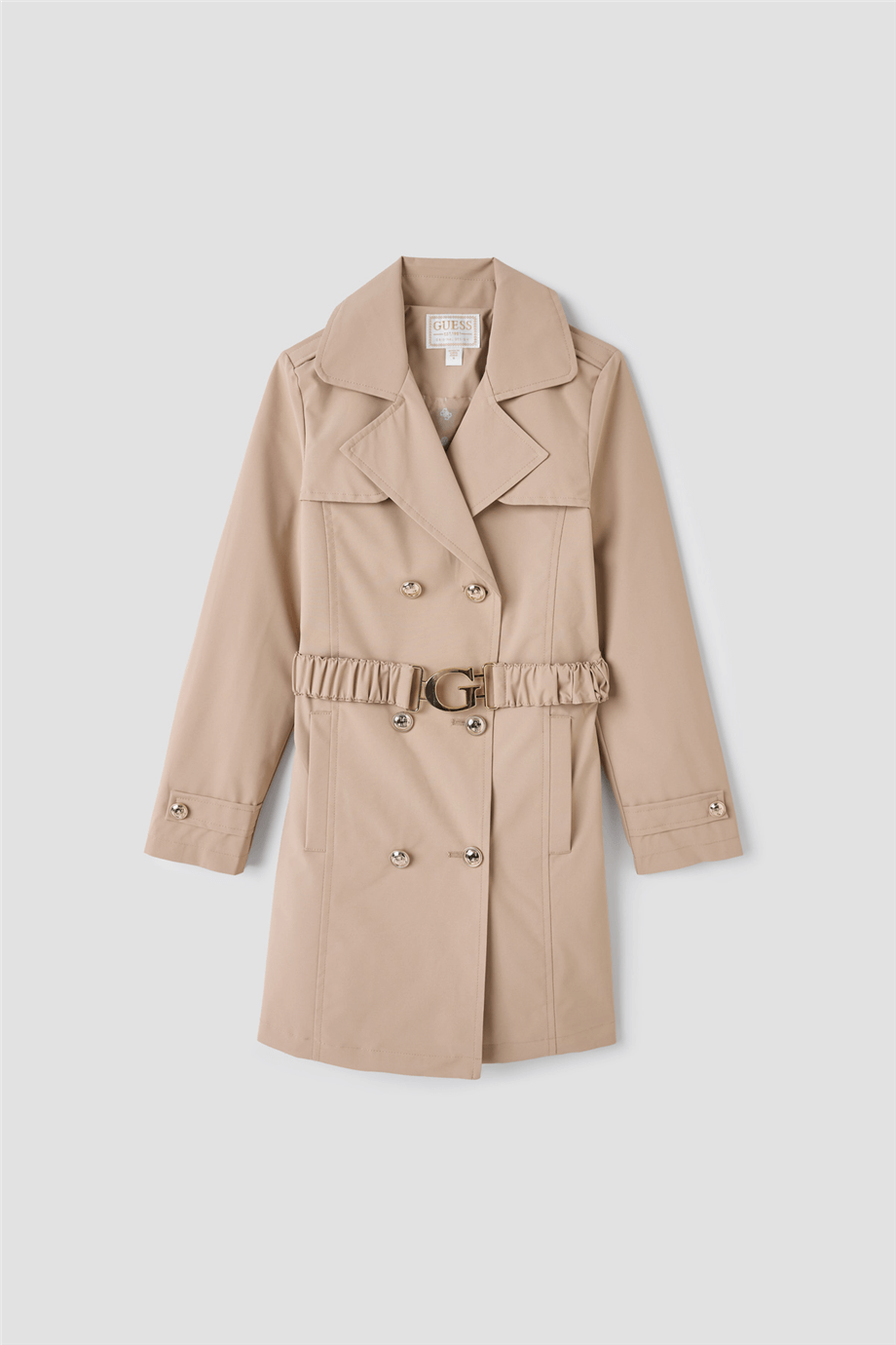 Guess Girl Beige Trench Guess Girl Beige Trench 