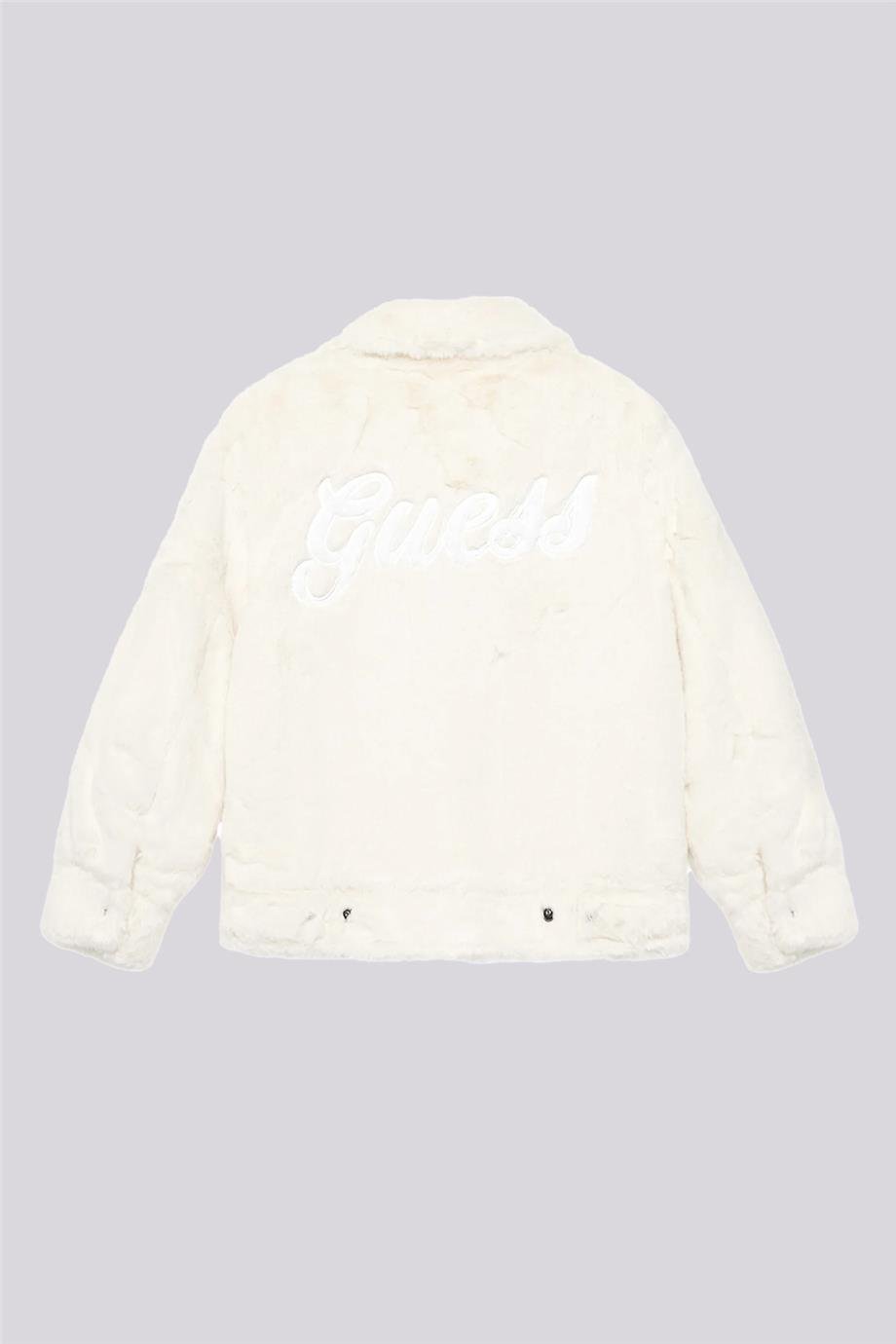 Guess Kız Çocuk Beyaz CeketGuess Kız Çocuk Beyaz Ceket