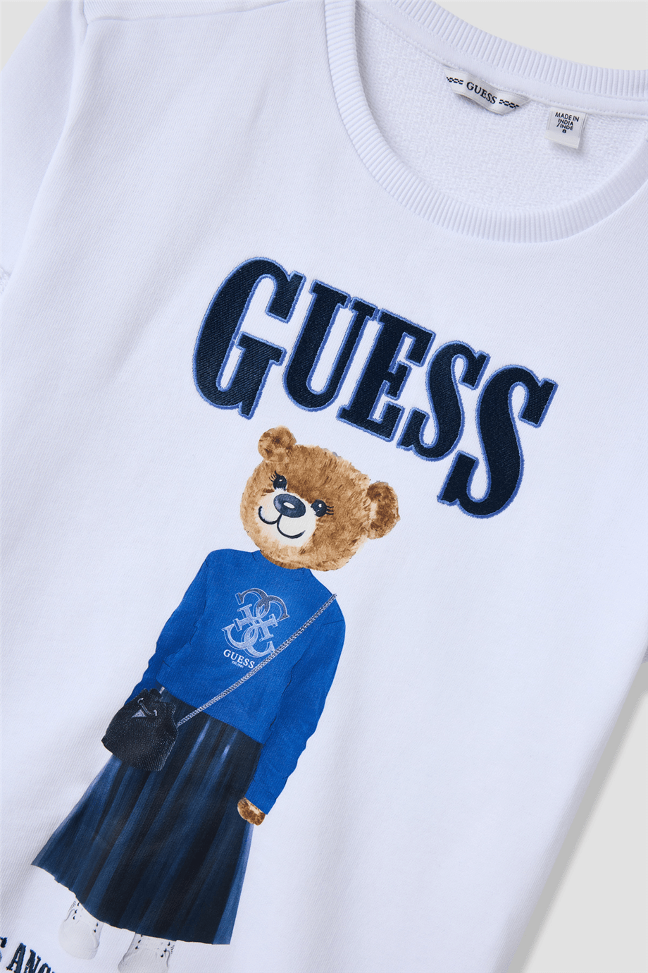 Guess Kız Çocuk Beyaz ElbiseGuess Kız Çocuk Beyaz Elbise