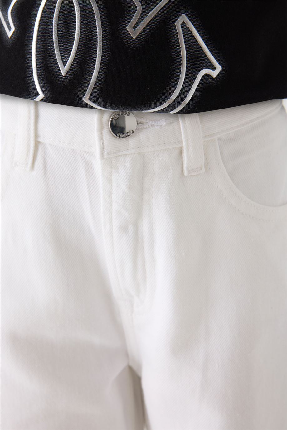 Guess Kız Çocuk Beyaz PantolonGuess Kız Çocuk Beyaz Pantolon