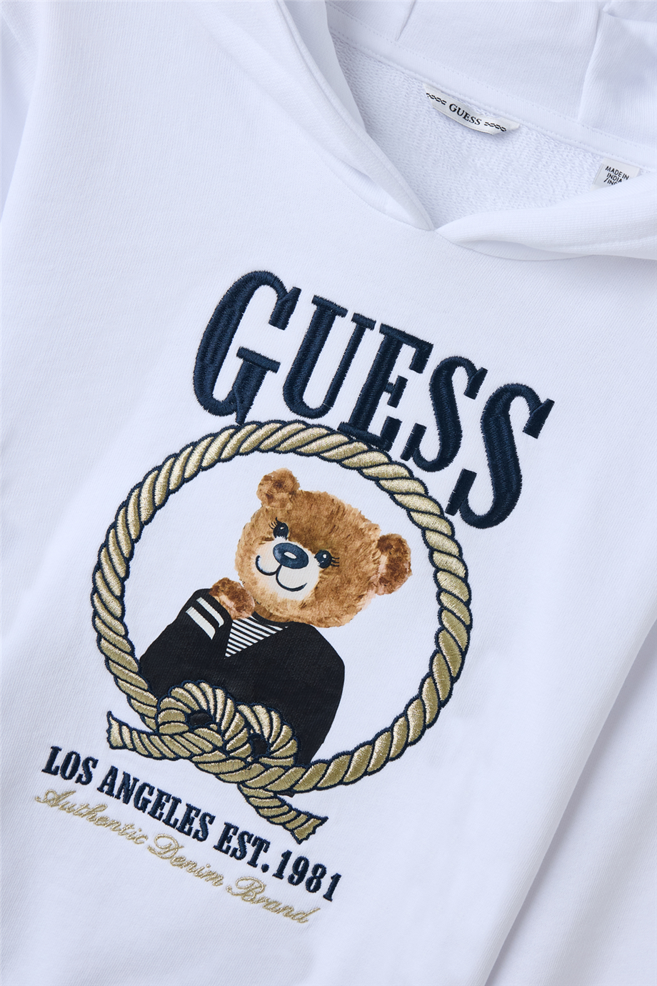 Guess Kız Çocuk Beyaz SweatshirtGuess Kız Çocuk Beyaz Sweatshirt