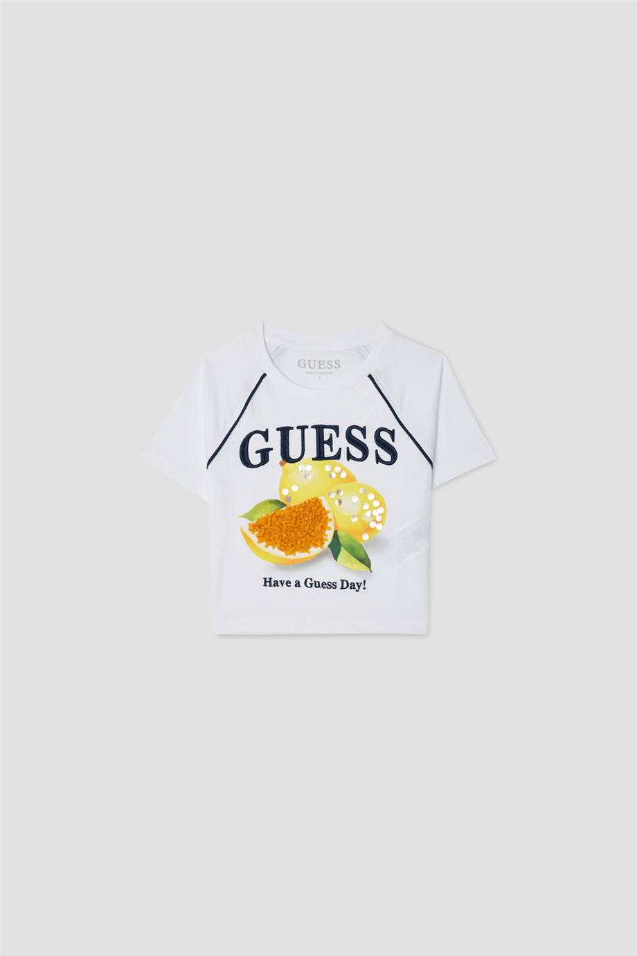 Guess Kız Çocuk Beyaz TişörtGuess Kız Çocuk Beyaz Tişört