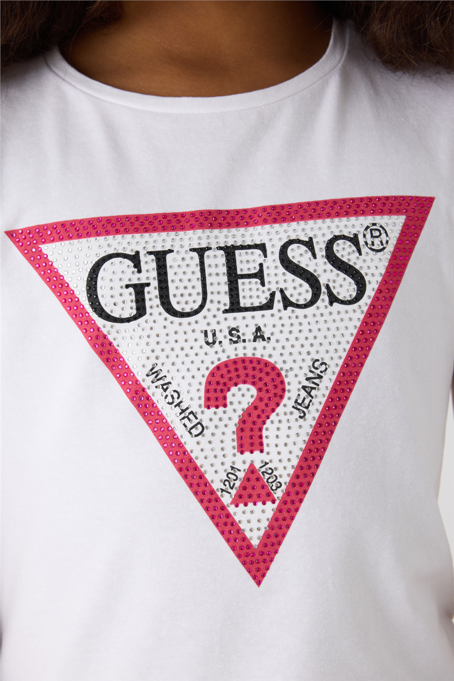 Guess Kız Çocuk Beyaz TişörtGuess Kız Çocuk Beyaz Tişört