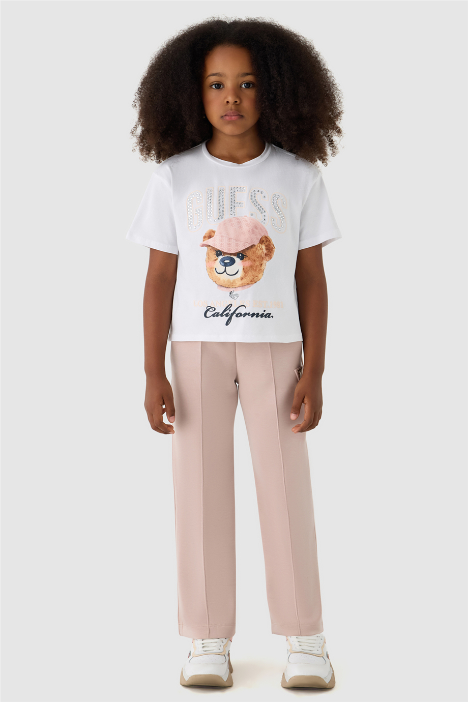 Guess Kız Çocuk Beyaz TshirtGuess Kız Çocuk Beyaz Tshirt