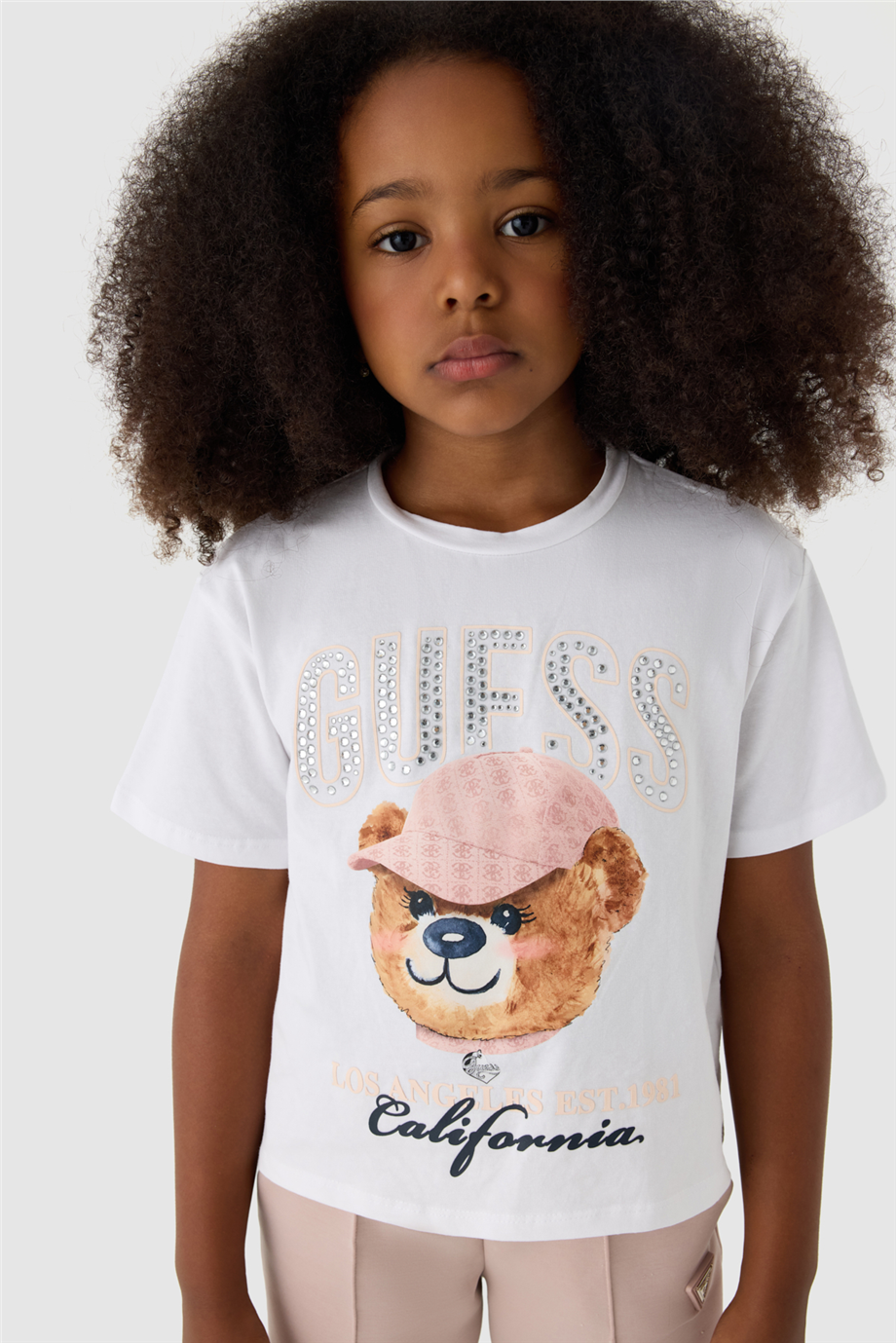 Guess Kız Çocuk Beyaz TshirtGuess Kız Çocuk Beyaz Tshirt