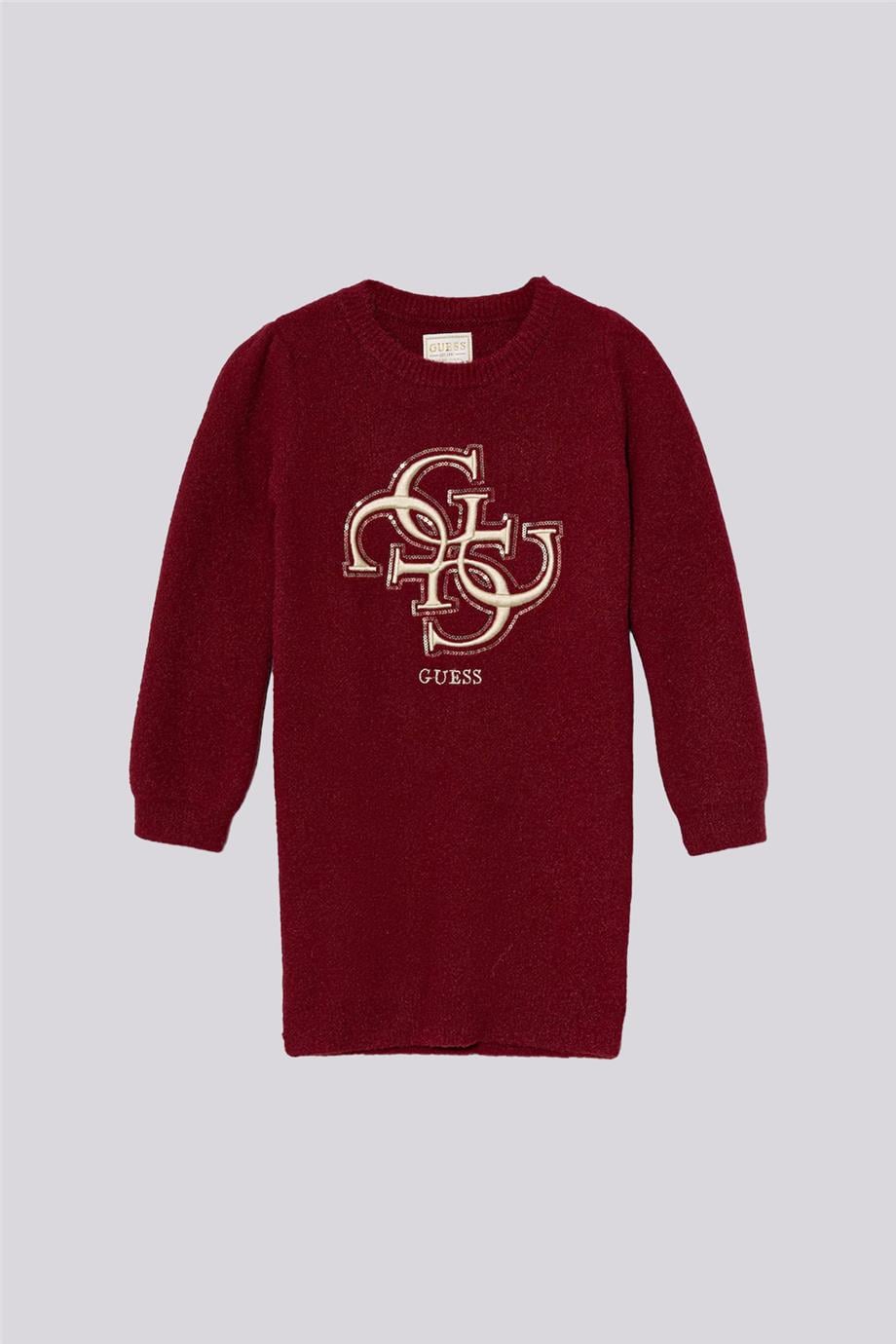Guess Kız Çocuk Bordo ElbiseGuess Kız Çocuk Bordo Elbise