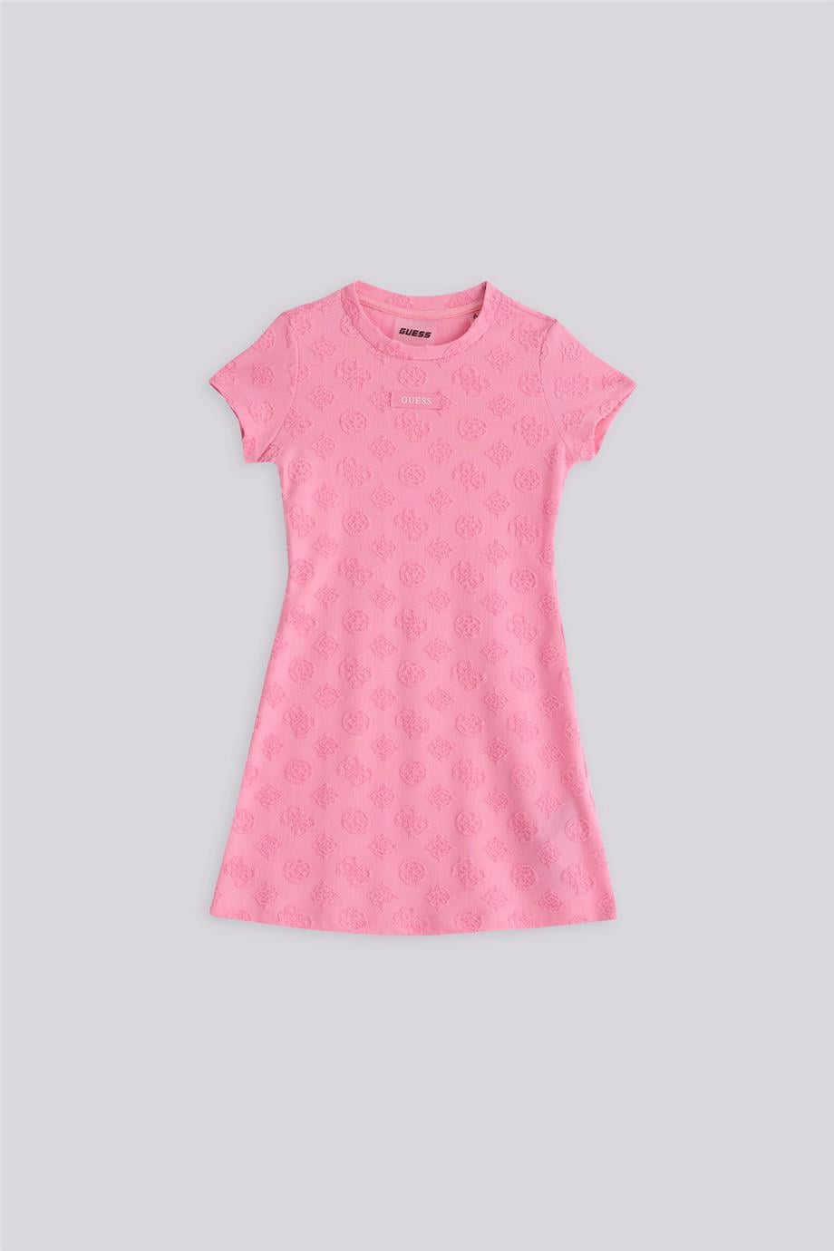 Guess Kız Çocuk Desenli ElbiseGuess Kız Çocuk Desenli Elbise