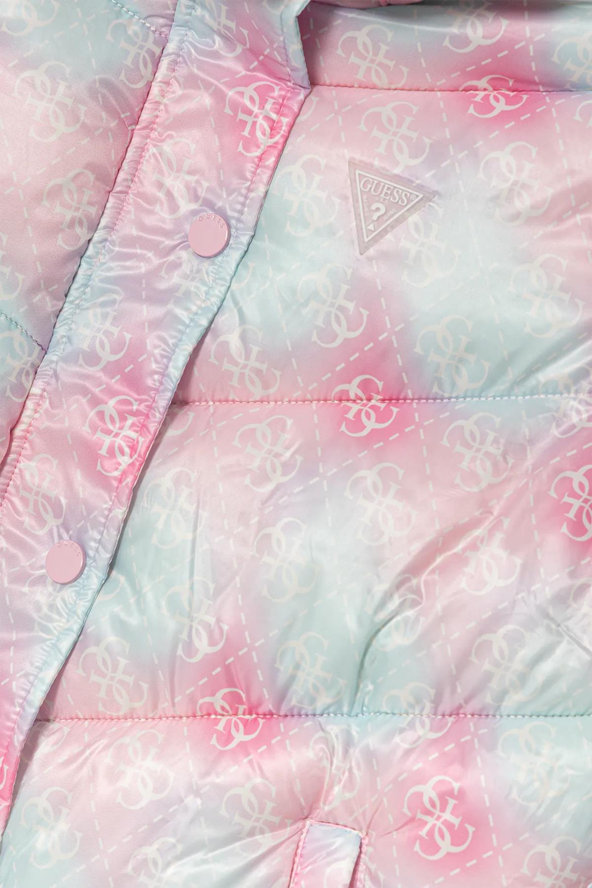 Guess Kız Çocuk Desenli MontGuess Kız Çocuk Desenli Mont