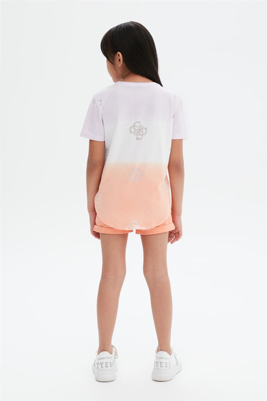 Guess Kız Çocuk Desenli T-Shirt