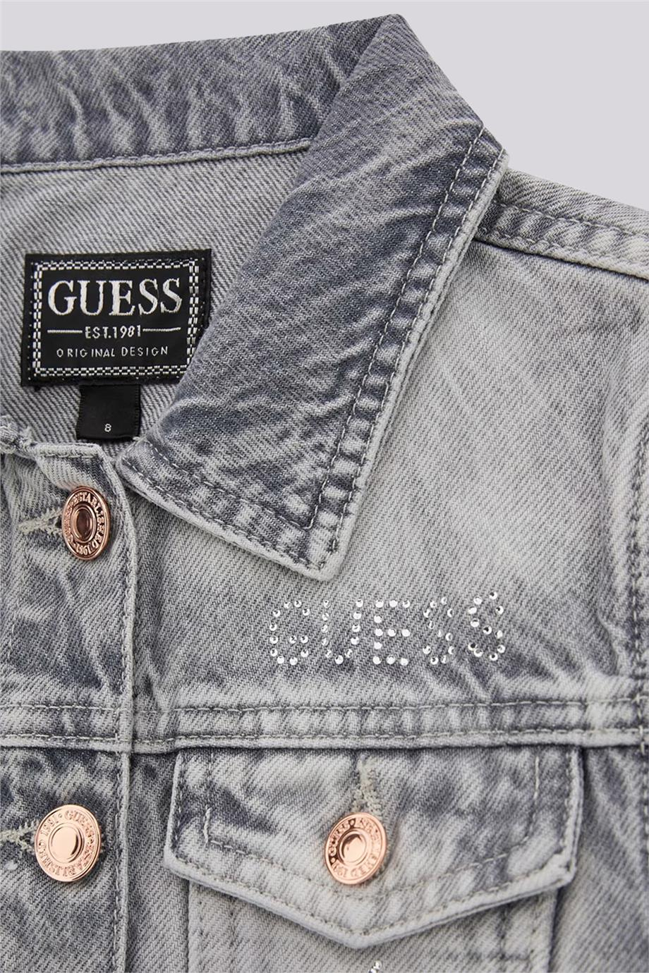 Guess Kız Çocuk GRI CeketGuess Kız Çocuk GRI Ceket