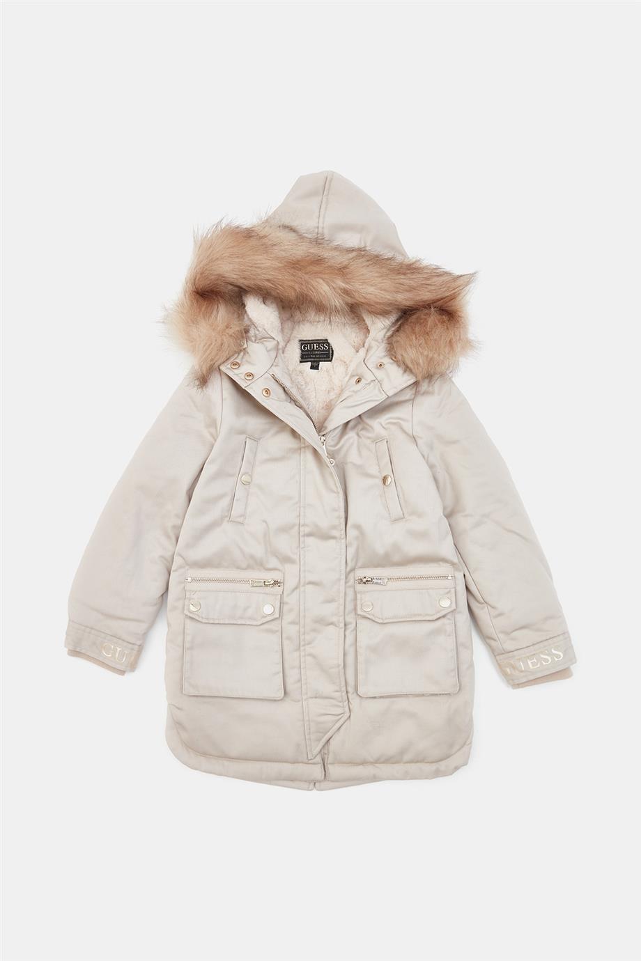 Guess Kız Çocuk Karışık Renkli Kaban