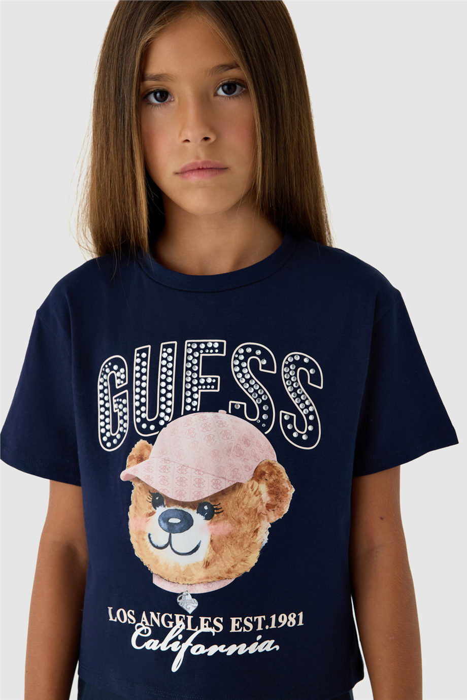 Guess Kız Çocuk Lacivert TshirtGuess Kız Çocuk Lacivert Tshirt