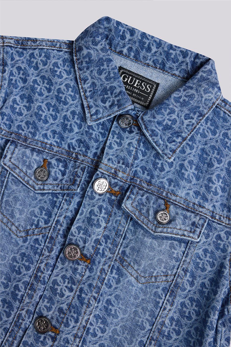 Guess Kız Çocuk Mavi CeketGuess Kız Çocuk Mavi Ceket