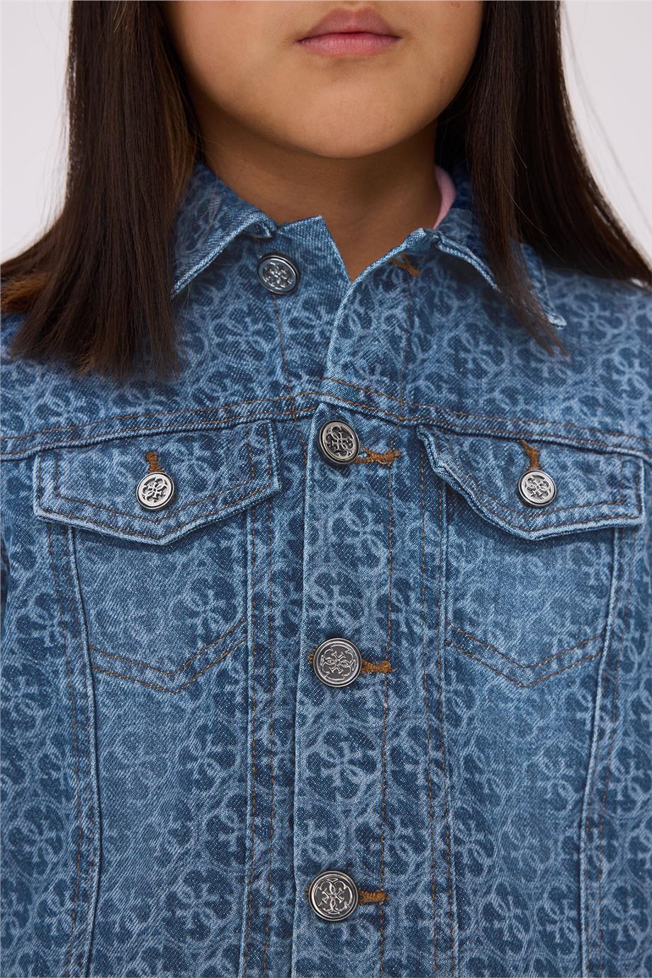 Guess Kız Çocuk Mavi CeketGuess Kız Çocuk Mavi Ceket