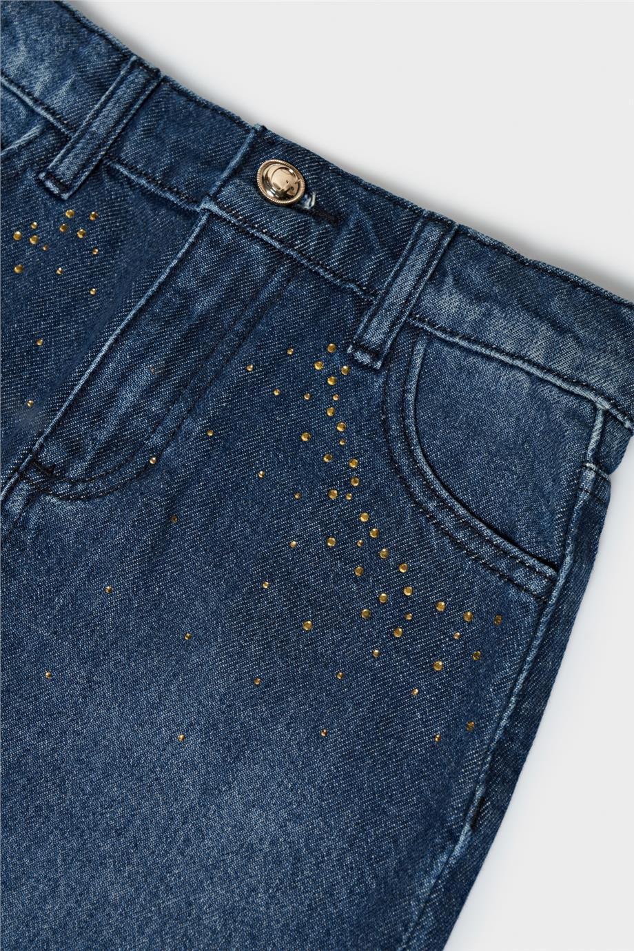 Guess Kız Çocuk Mavi Etek