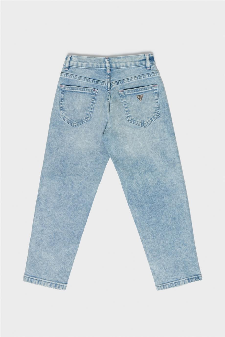 Guess Kız Çocuk Mavi Pantolon