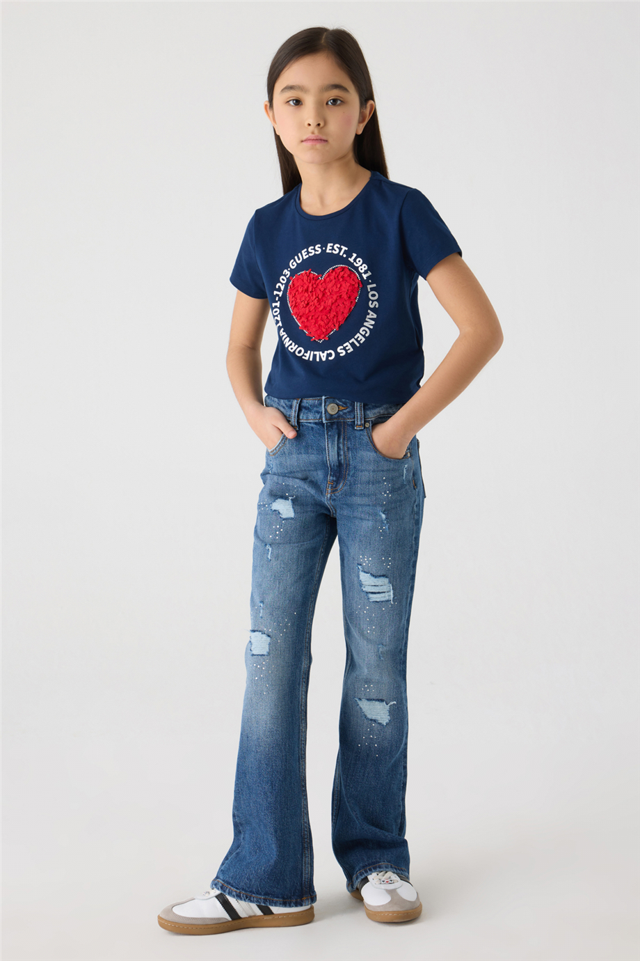 Guess Kız Çocuk Mavi PantolonGuess Kız Çocuk Mavi Pantolon