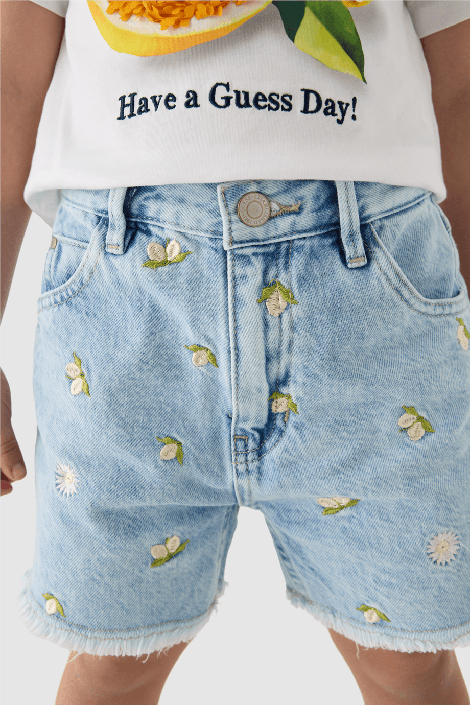 Guess Kız Çocuk Mavi ŞortGuess Kız Çocuk Mavi Şort