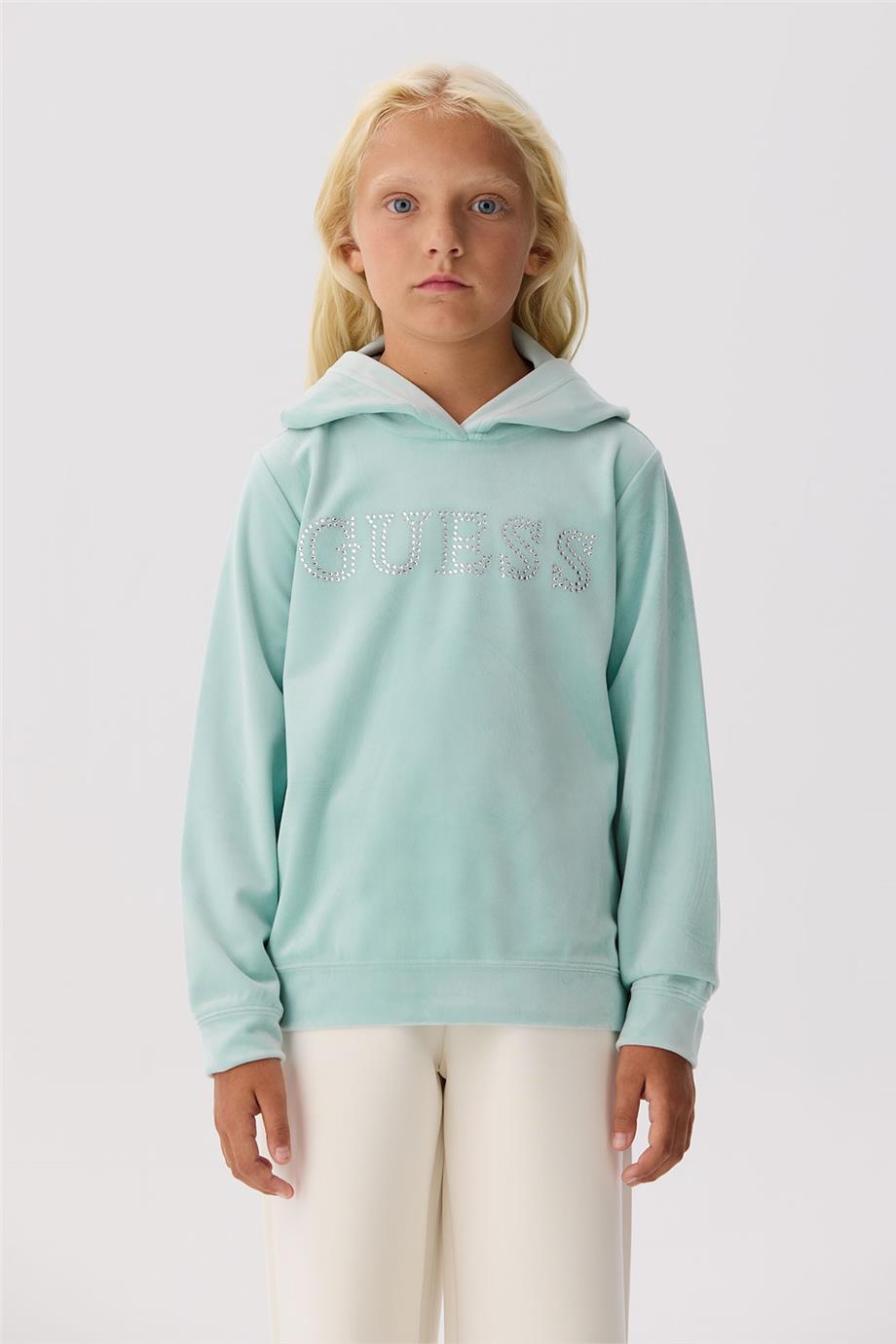 Guess Kız Çocuk Mint Sweatshirt