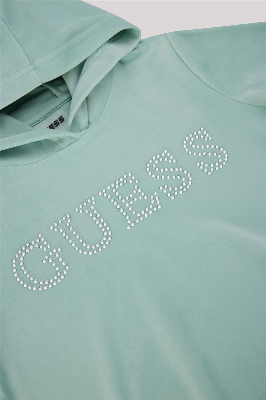 Guess Kız Çocuk Mint Sweatshirt