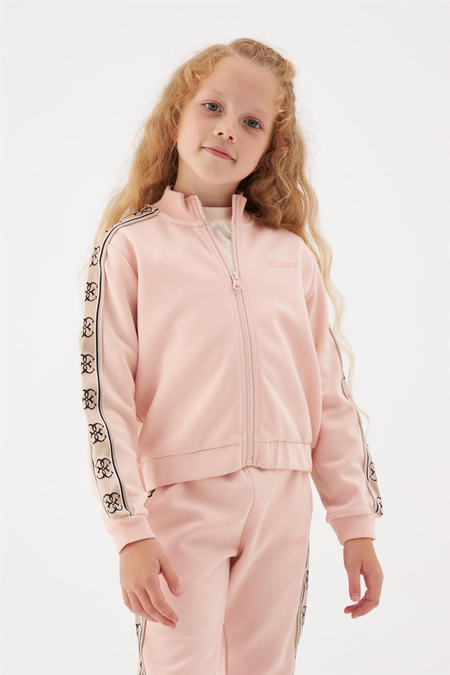 Guess Kız Çocuk Pembe Eşofman Üstü