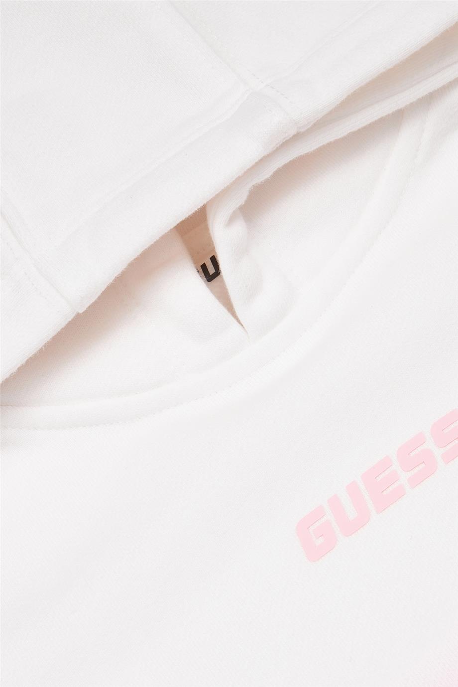 Guess Kız Çocuk Pembe Sweatshirt