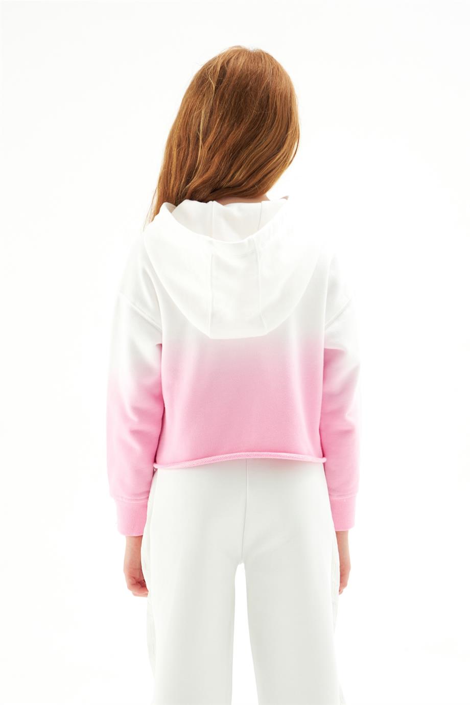 Guess Kız Çocuk Pembe Sweatshirt