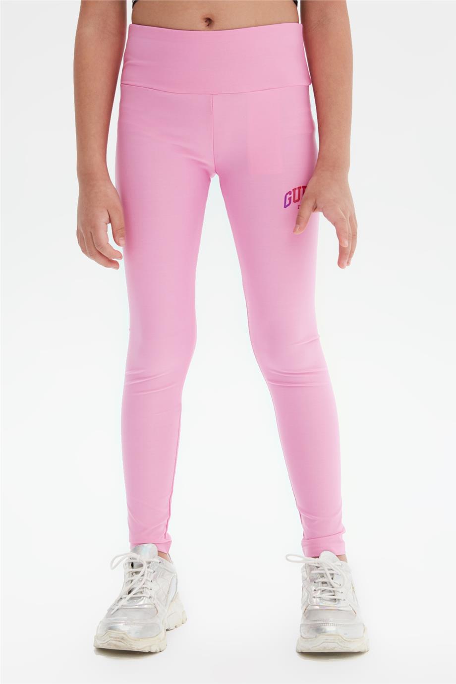 Guess Kız Çocuk Pembe Tayt
