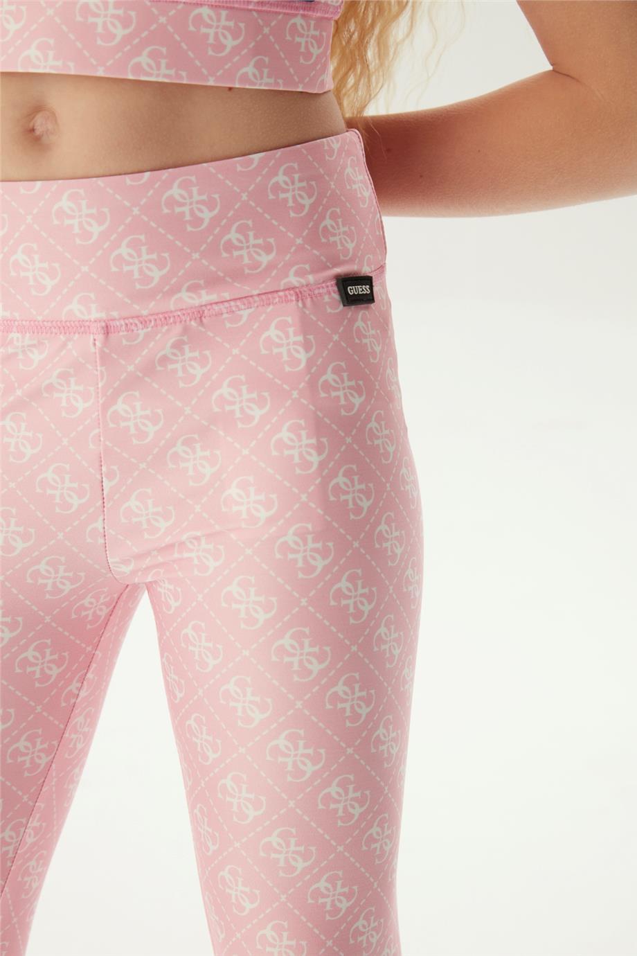 Guess Kız Çocuk Pembe Tayt