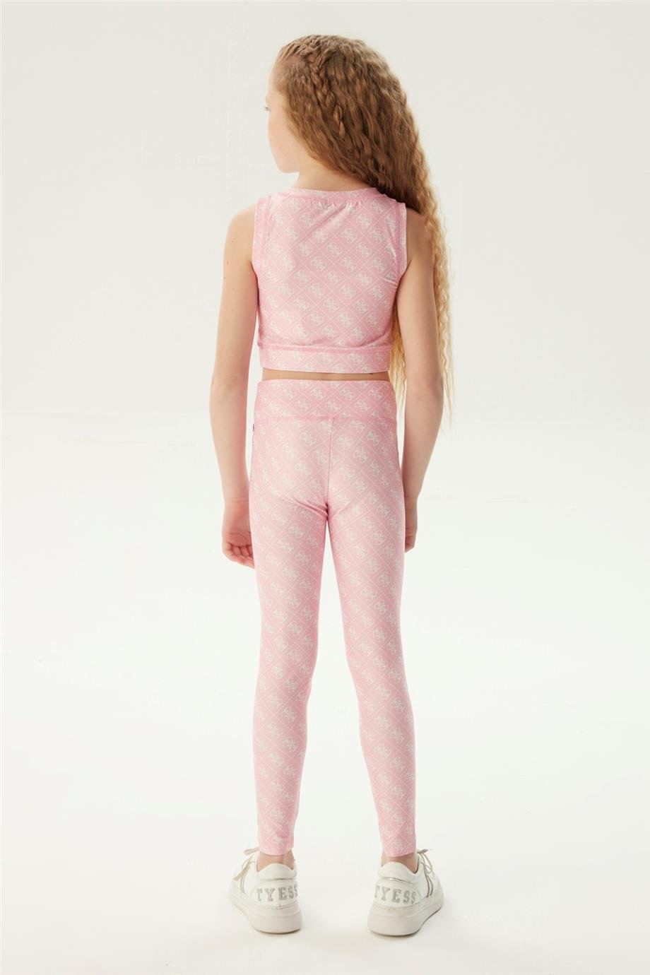 Guess Kız Çocuk Pembe Tayt