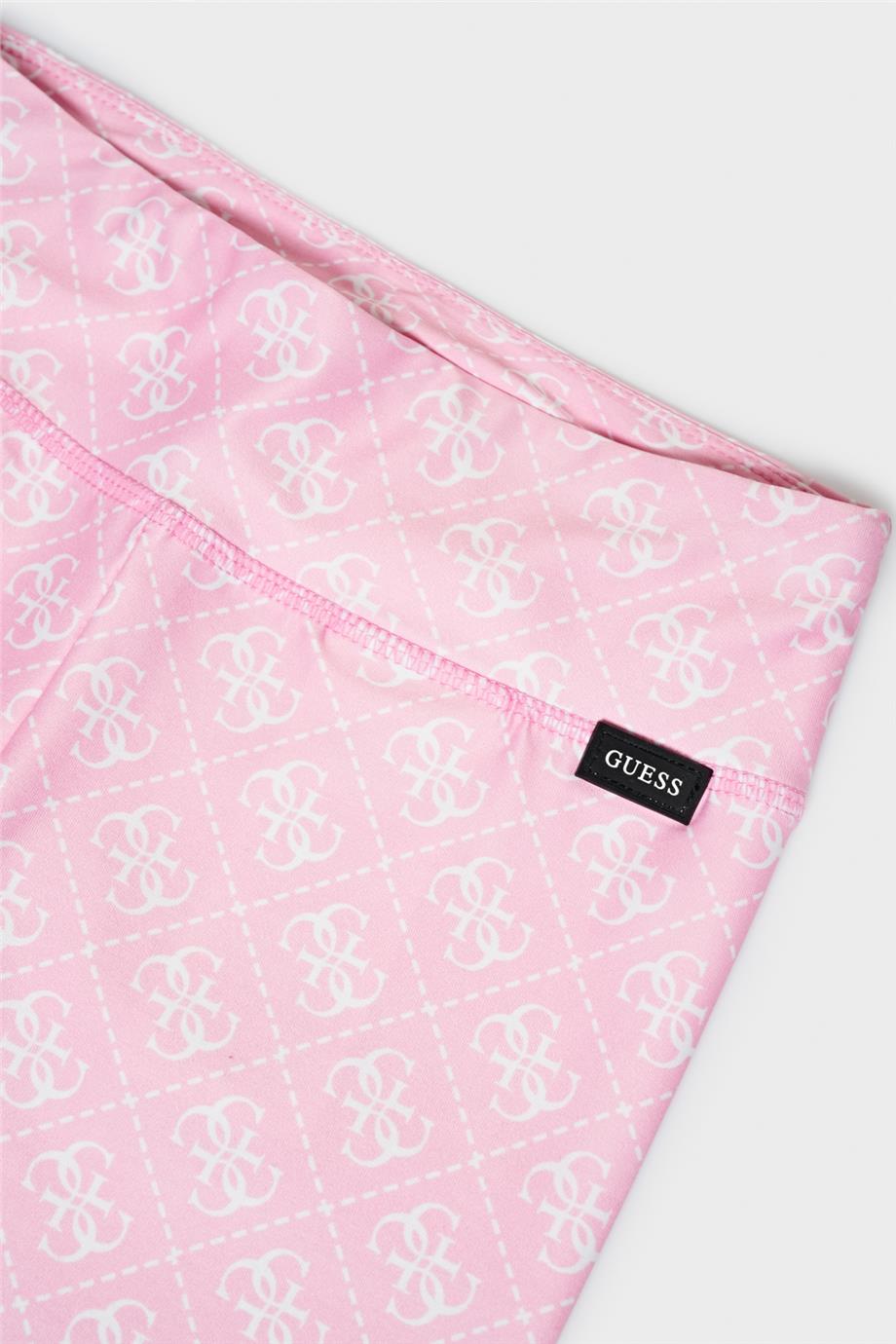 Guess Kız Çocuk Pembe Tayt