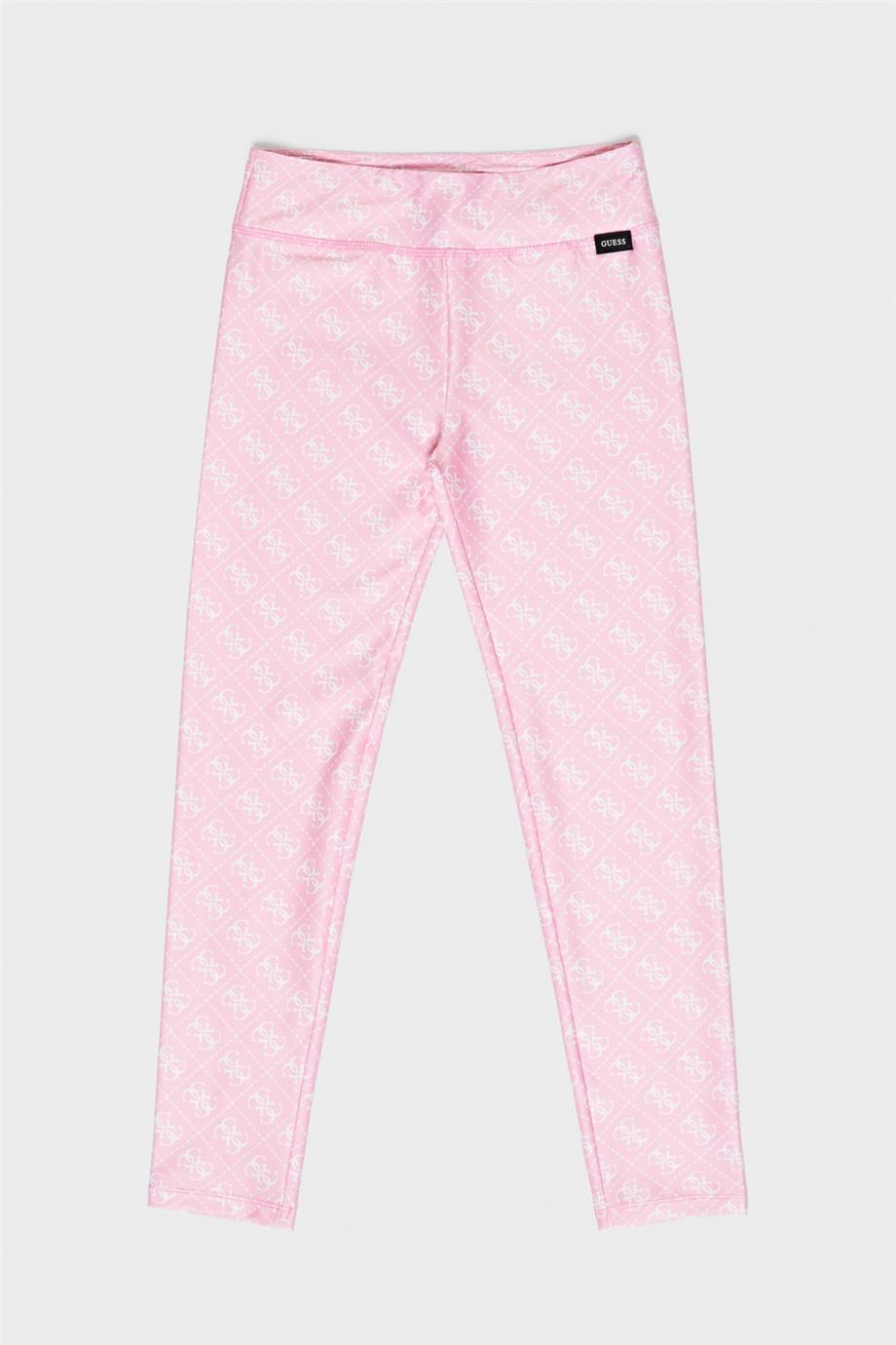 Guess Kız Çocuk Pembe Tayt