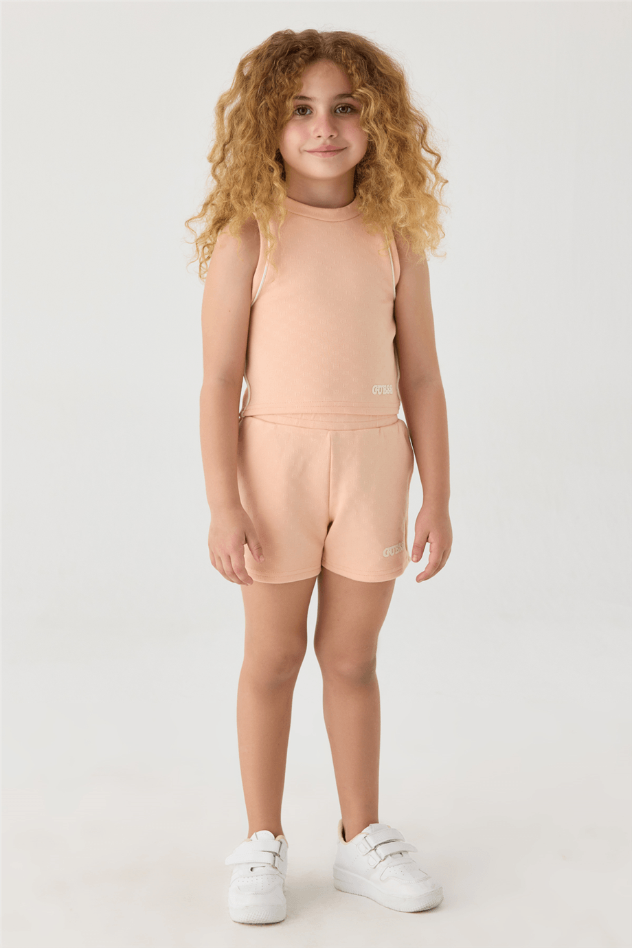 Guess Kız Çocuk Pudra ŞortGuess Kız Çocuk Pudra Şort