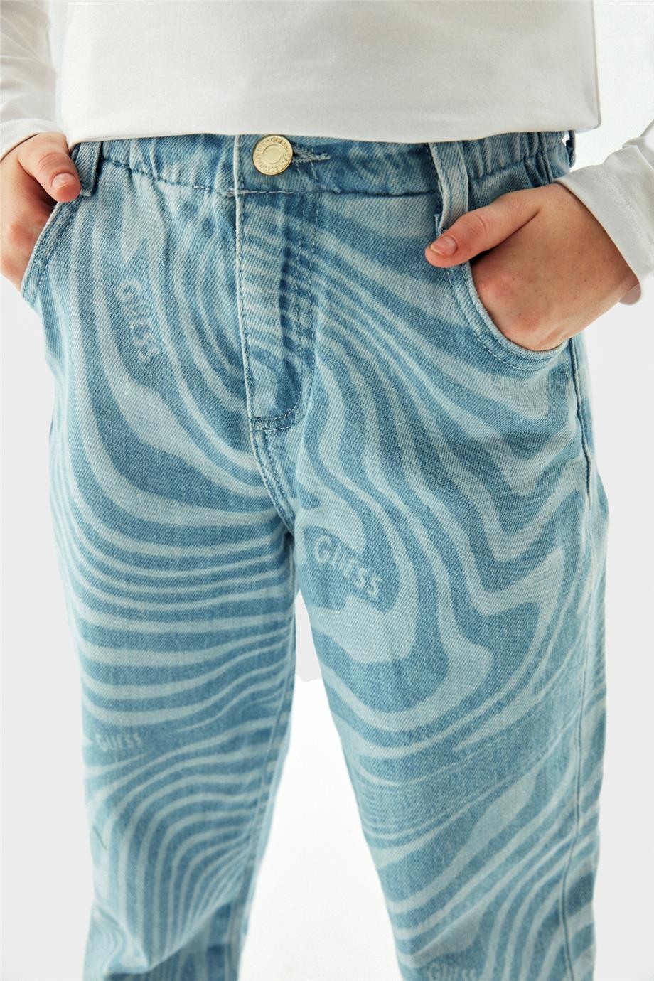 Guess Kız Çocuk Renkli Pantolon