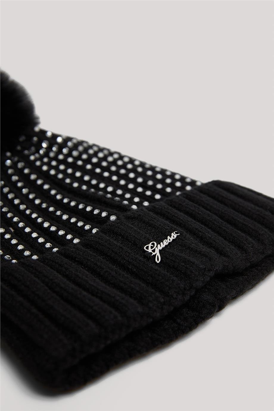 Guess Kız Çocuk Siyah BereGuess Kız Çocuk Siyah Bere