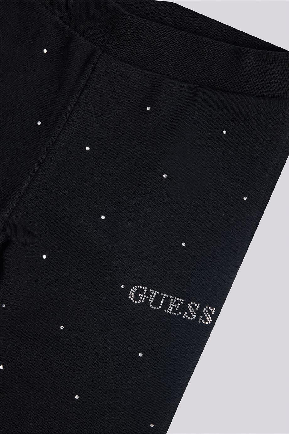 Guess Kız Çocuk Siyah Eşofman AltıGuess Kız Çocuk Siyah Eşofman Altı