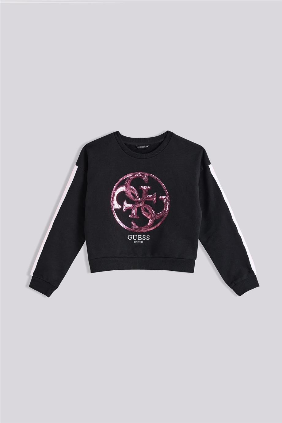 Guess Kız Çocuk Siyah SweatshirtGuess Kız Çocuk Siyah Sweatshirt