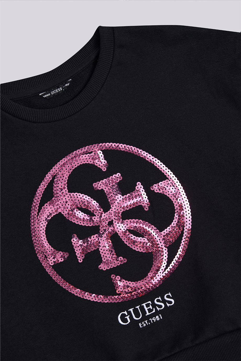 Guess Kız Çocuk Siyah SweatshirtGuess Kız Çocuk Siyah Sweatshirt