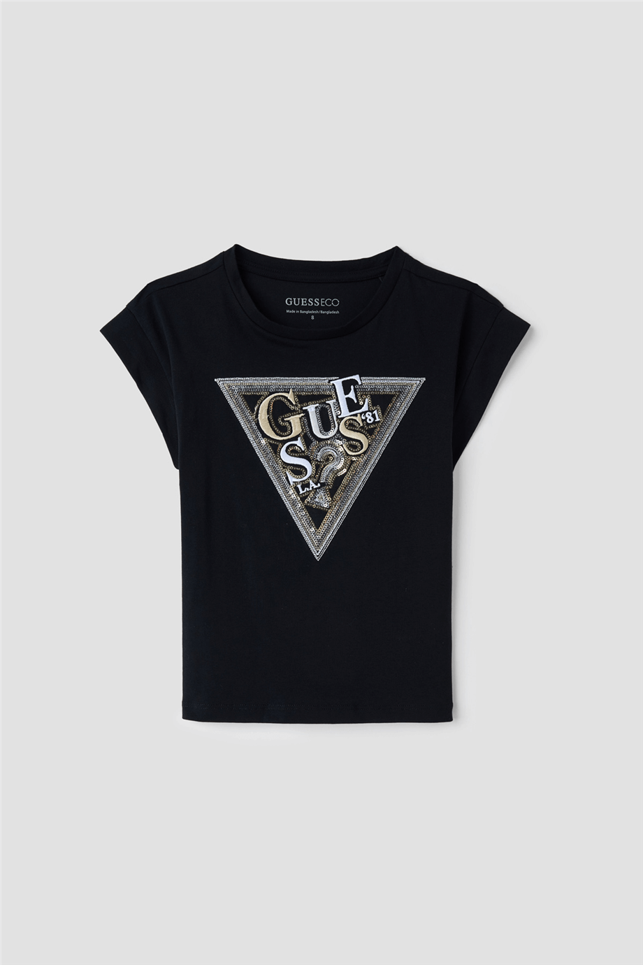Guess Kız Çocuk Siyah TişörtGuess Kız Çocuk Siyah Tişört