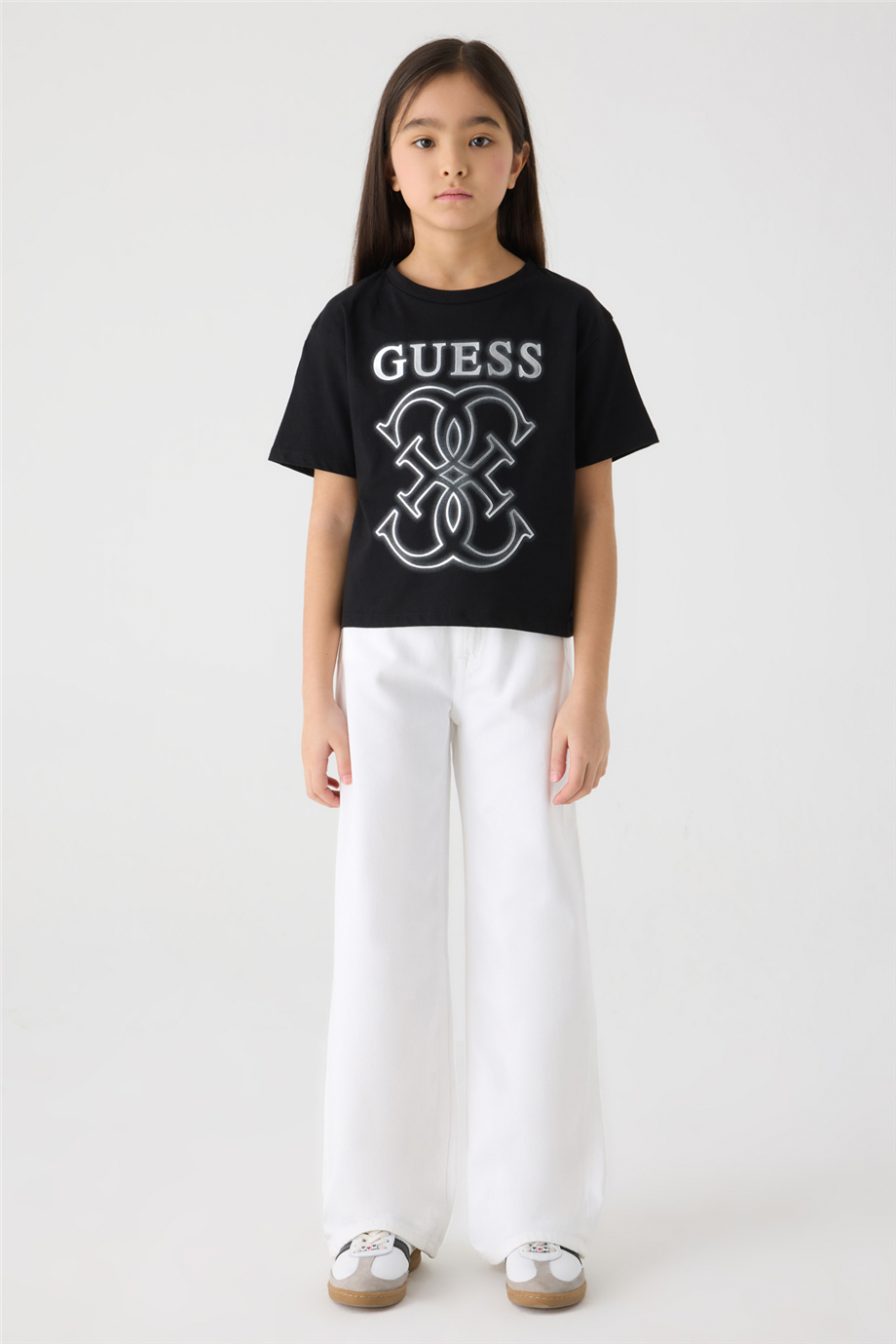 Guess Kız Çocuk Siyah TişörtGuess Kız Çocuk Siyah Tişört