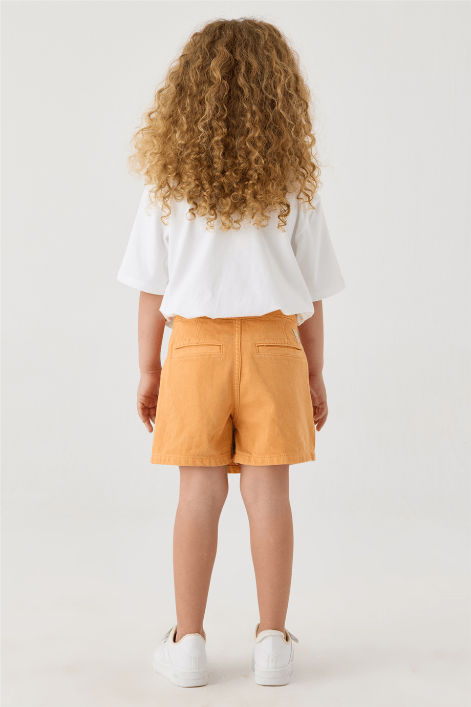 Guess Girl Orange Shorts Skirt Guess Girl Orange Shorts Skirt 