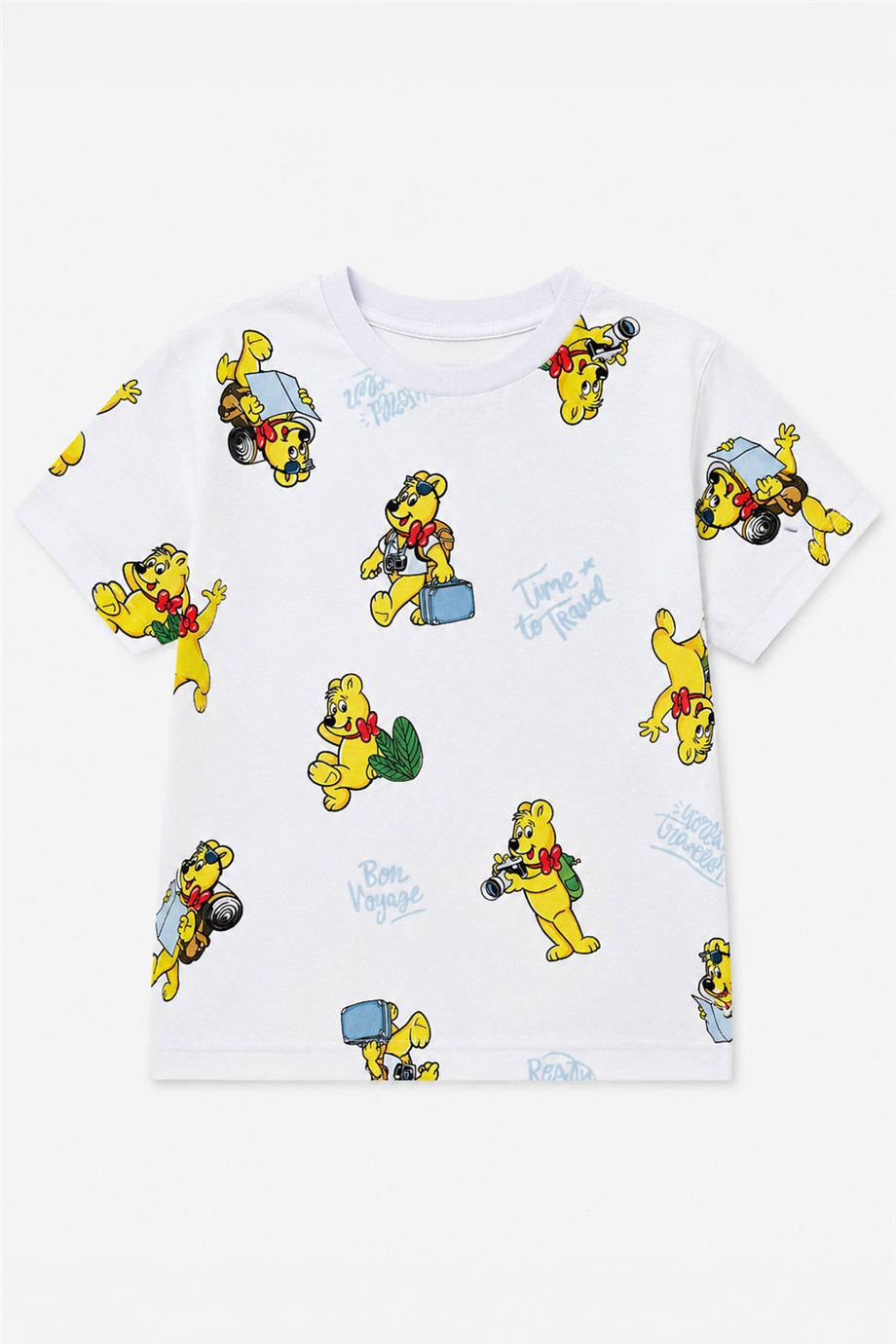 Haribo Boy White-Blue Tshirt Shorts SuitHaribo Boy White-Blue Tshirt Shorts Suit