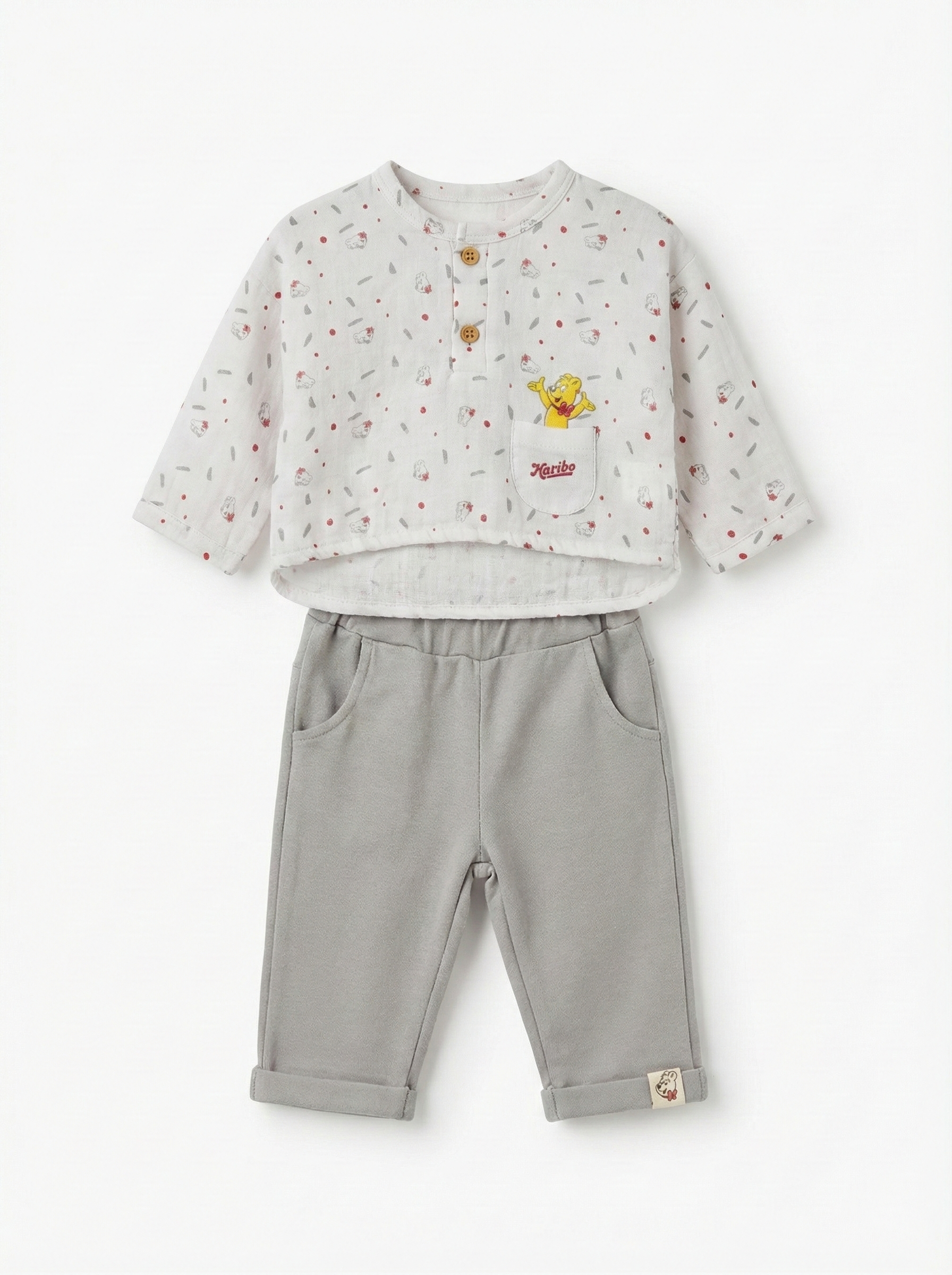Haribo Boy Grey Set Haribo Boy Grey Set 