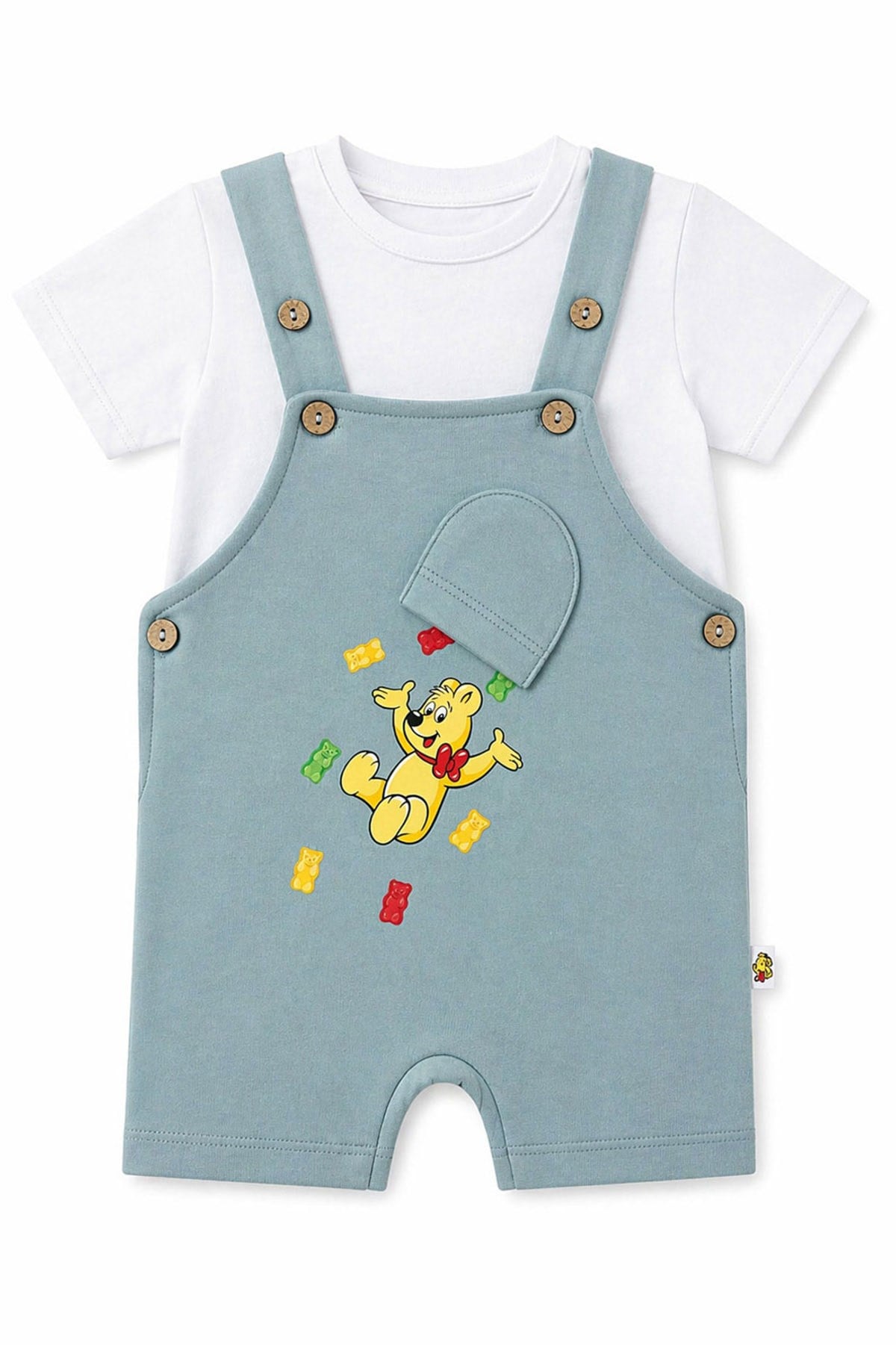 Haribo Boy Bib and Brace OverallHaribo Boy Bib and Brace Overall