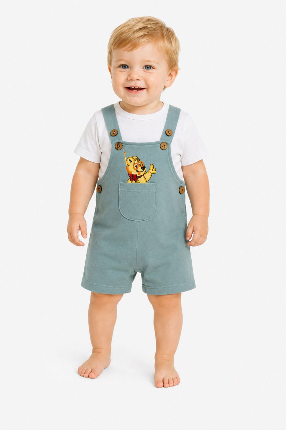 Haribo Boy Bib and Brace OverallHaribo Boy Bib and Brace Overall