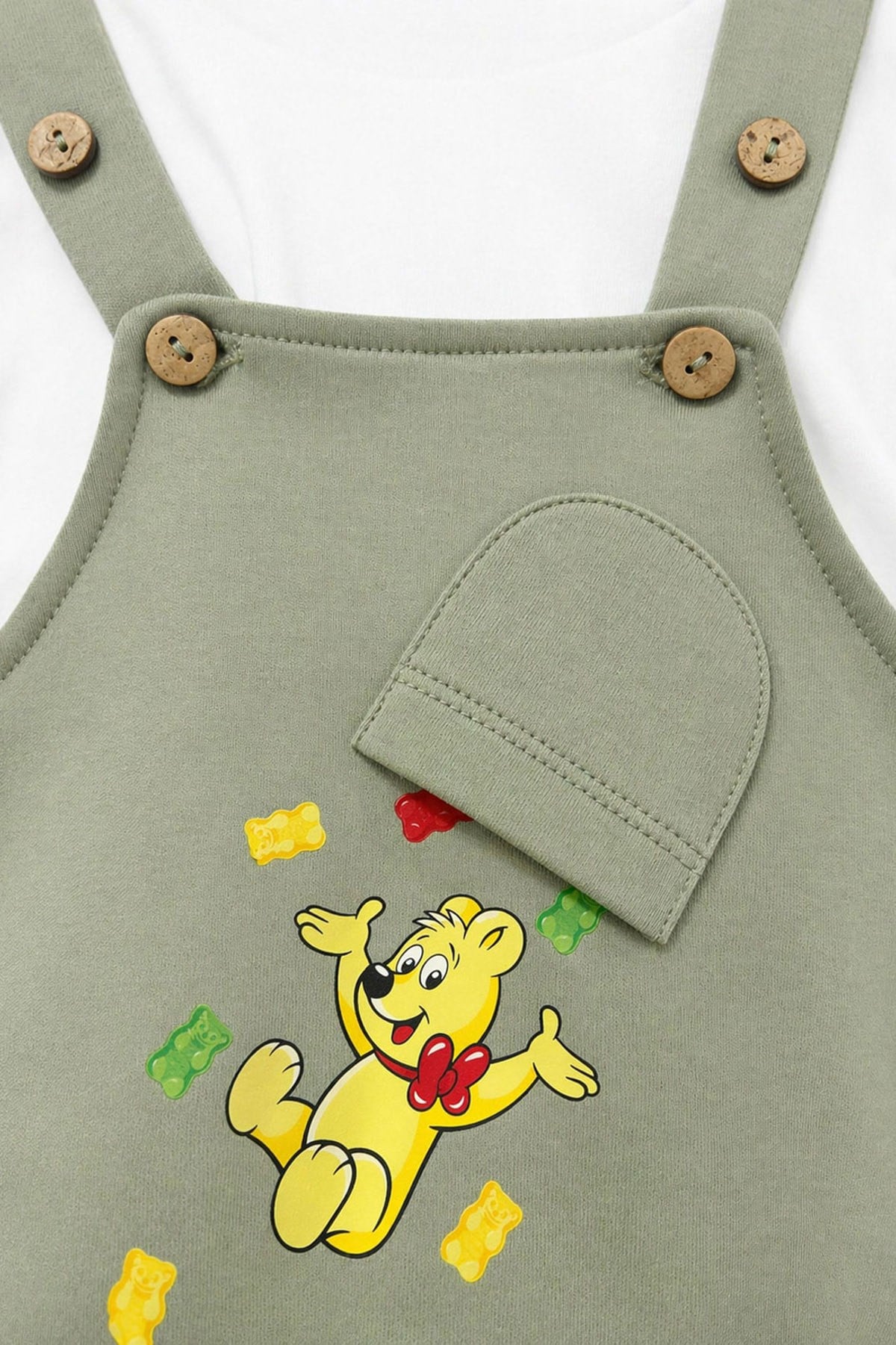 Haribo Boy Bib and Brace OverallHaribo Boy Bib and Brace Overall