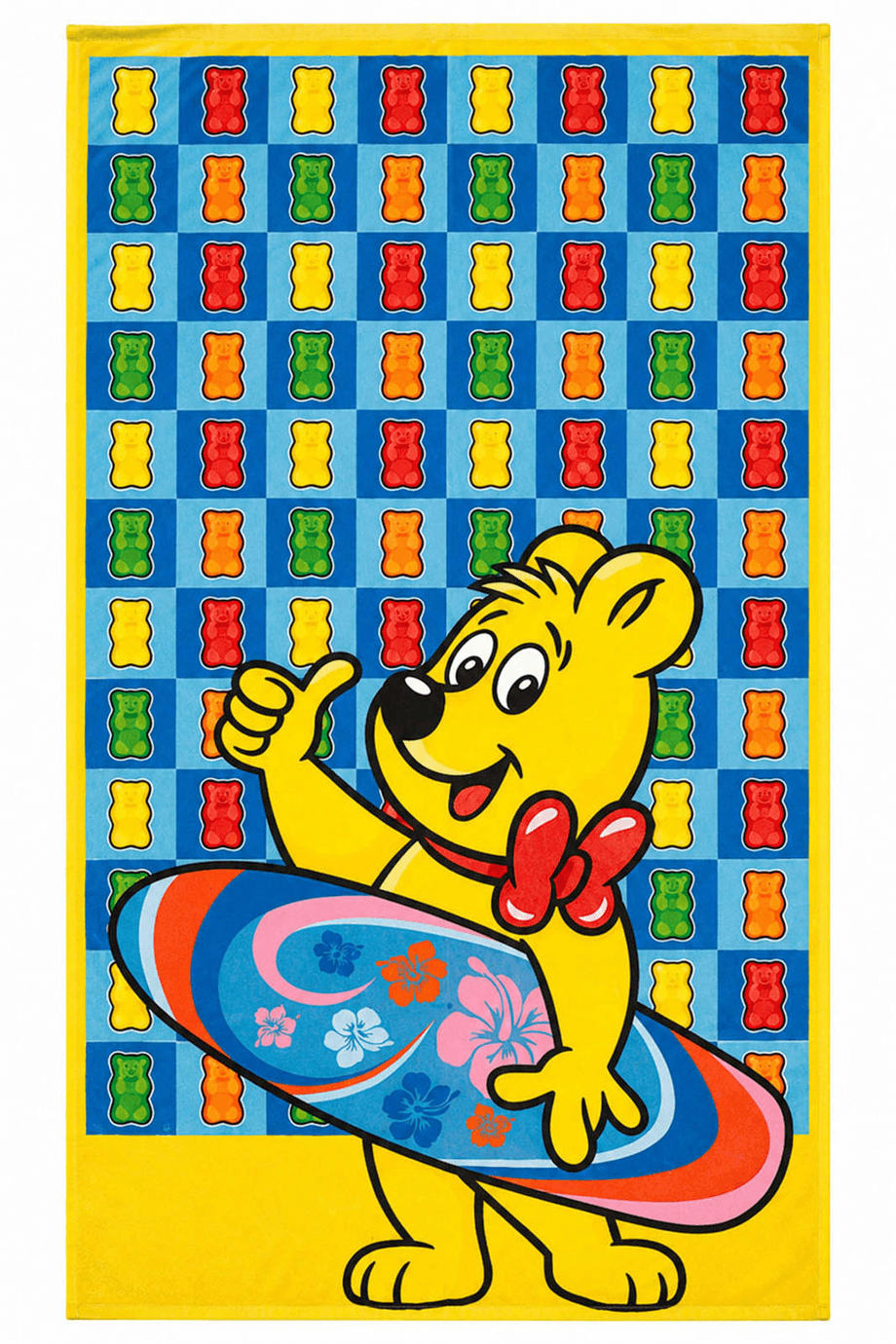 Haribo Erkek Çocuk Sarı Plaj HavlusuHaribo Erkek Çocuk Sarı Plaj Havlusu